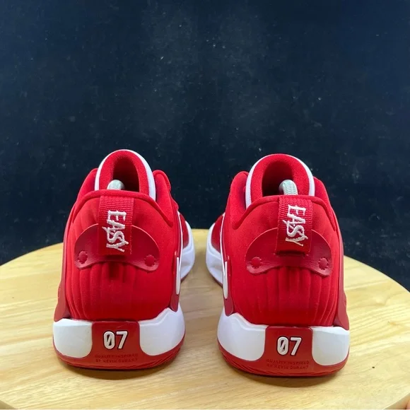 Nike KD15 TB Kevin Durant Basketball Shoes Gym Red DX6648-600 Men's Size 8.5 - Picture 6 of 10